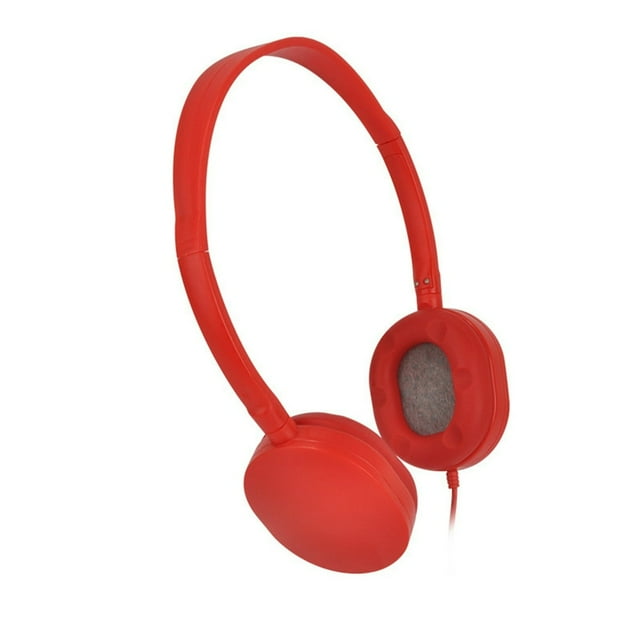 3.5mm Wired Retractable Portable Heavy Bass Headphone for Gaming/Online Courses