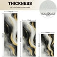 thumbnail image 4 of Black White Gray Gold Marble Pattern Kitchen Rugs Sets Of 3,Kitchen Runner Rugs Non Skid Washable,Decorative Kitchen Floor Mats for Kitchen,Sink,Laundry,17"x30"+ 17"x47" + 17"x59", 4 of 6