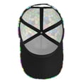 thumbnail image 2 of Kdxio Unisex Colorful Tie Dye Stained Glass Pattern Baseball Cap Unisex Washed Classic Adjustable Hat, 2 of 7
