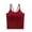 Wine, variant on Einccm Women's Built-in Bra Tank Top with Shaping, Slim Fit Racerback Camisole Tops, Soft Comfortable Seamless Vest for Everyday Casual Wear, Summer
