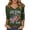Army Green #6, variant on Womens 250th Anniversary Usa Shirts 4th Of July T Shirts Patriotic Short Sleeve Usa Flag Print Tees 1776 2292 Crewneck Casual Plus Size Blouses Army Green L
