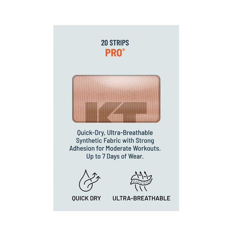 KT Tape Pro Ultra-Breathable Synthetic Kinesiology Tape, Stealth