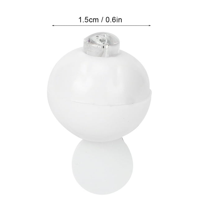 Luces LED 100 Uds Mini Lámparas Redondas De Bola De Globo Navidad