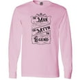 thumbnail image 3 of Inktastic The Man the Myth the Legend Long Sleeve T-Shirt, 3 of 5