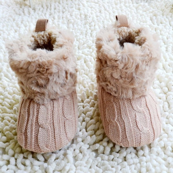 fleece baby shoes