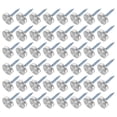 thumbnail image 3 of 100 tornillos de acero inoxidable para espejos con tapas decorativas, clavos de repuesto para herrajes publicitarios y espejos decorativos., 3 of 7