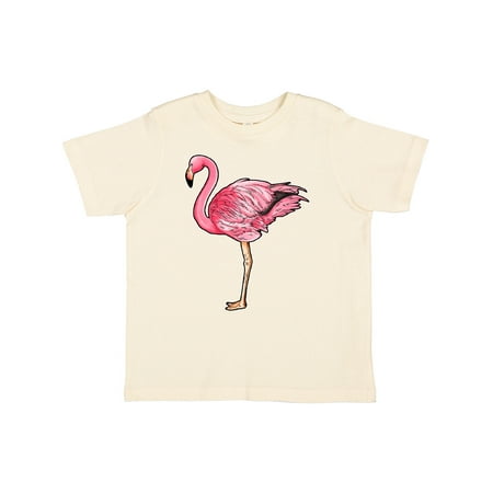

Inktastic Pink Flamingo Boys or Girls Toddler T-Shirt