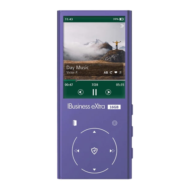 Reproductor MP3 Samvix iBusiness Extra de 16 GB con dos ranuras micro SD