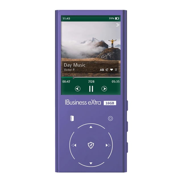 Reproductor MP3 Samvix iBusiness Extra de 16 GB con dos ranuras micro SD