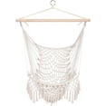 thumbnail image 1 of Écharpe avec Franges Beige, 1 of 5