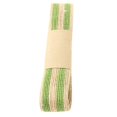 thumbnail image 4 of Cinta de Arpillera Rústica, Doble Color, Bobina de Arpillera de Yute Natural, 2,18 Yardas, Ribete de Encaje, Arpillera de Yute, Suministros Rústicos P De color verde Baoblaze Artesanía de arpillera de yute natural, 4 of 8