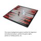 thumbnail image 5 of Juego De Backgammon, Juego De Mesa De Plástico Portátil Con Ajedrez Y Dados Para Niños Y Adultos, Juego De Juguete De Backgammon Con Diseño Plegable Magnético Moyic FN002888-00, 5 of 6
