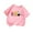 Pink, variant on SGFCWSX Girls Short Sleeve T-Shirt, Kids Print Cotton Breathable Lightweight Top, Casual Everyday Wear Pink Size 6-8 Years