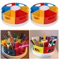 thumbnail image 6 of Riguas Rotating Pen Holder Effortless Desk Organization Makeup Brush Organizer for Home Office And Students, 6 of 6