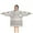 Geometric Diamond Striped, variant on Gray Geometric Arrow Pattern Blanket Hoodies for Kids 6-13YR Oversize Wearable Blanket Hoodies for Boys Girls Teens