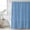 Blue, variant on Navy Blue Shower Curtain, Waterproof Shower Curtains for Bathroom, Vintage Country Monochrome Farmhouse Washable Fabric Bathtub Curtain Set Bath Decor with 12 Hooks 48"x72"