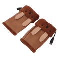 thumbnail image 3 of Guantes Sin Dedos De Calefacción, Guantes Calentadores USB Portátiles De Vellón Suave Para Ciclismo, 3 of 8
