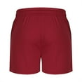 thumbnail image 4 of MELDVDIB Mens Gym Shorts Lightweight Quick Dry Side Split Workout Athletic Running Shorts with Pockets Red XL, 4 of 6