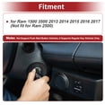 thumbnail image 3 of Llave Remota de Entrada Sin Llave Unique Bargains GQ453T para Ram 1500 3500 2013-2017 Kit de Control de Coche de Reemplazo 433MHz 3 Botones Negro, 3 of 7
