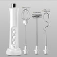 thumbnail image 1 of EGNMCR Hand Mixer Mixer Grinder USB Charging Of 3-Speed Immersion Multi-Function Stainless Steel Bubbler Disc rack, 1 of 3
