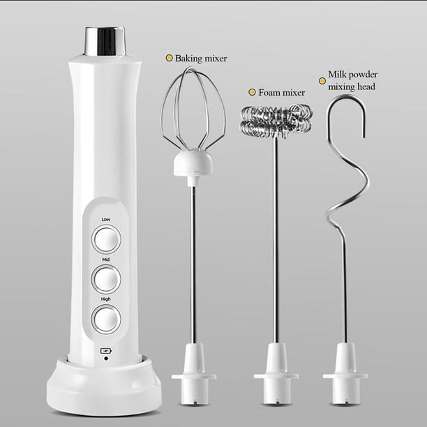 Xihbxyly Compras en línea Burbujeador multifuncional en acero inoxidable 3 velocidades en cargapor USB