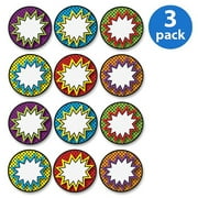(3 pack) (3 Pack) Ashley, ASH10059, Dry Erase Superhero Die-cut Magnets, 1 Set, Multicolor