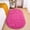 Hot Pink, variant on Fluffy Bedroom Rug, Small Oval Area Rugs, White Shag Bedside Carpet for Kids Room Nursery Dorm Cute Fuzzy Indoor Decor for Boy and Girl, 2.6 x 5.3 Feet