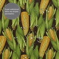thumbnail image 3 of Honeii Corn 2 Print Shower Curtain 72x72in,Bathroom Curtain,Waterproof Fabric Shower Curtain Set with Hooks, 3 of 5