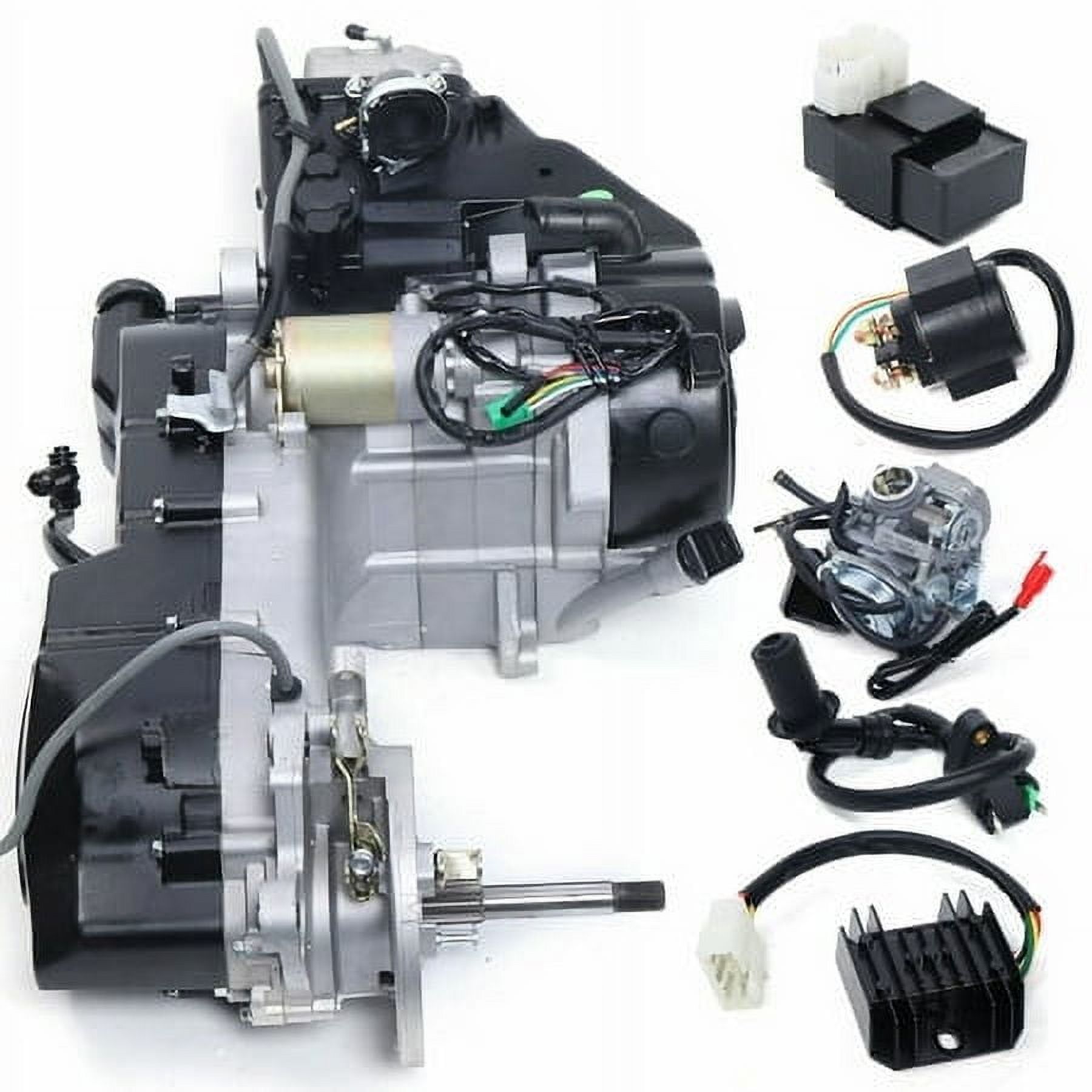 Long Case 150CC GY6 Single Cylinder 4-Stroke Scooter Complete Engine Motor