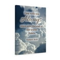 thumbnail image 5 of Scripture Walls I Am With You Always Matthew 28:20 Christian Home Decor Bible Art Unframed, 5 of 10