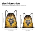 thumbnail image 2 of Pofeuu Minions for Water-Resistant 210D Drawstring Bag Compact Foldable Design Gym Yoga Travel Essentials Lightweight Carryall-Small, 2 of 6