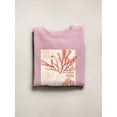 thumbnail image 3 of Antique Coral Seaweed Iv Sweatshirt Women -Vision Studio Designs, Female Large, 3 of 4