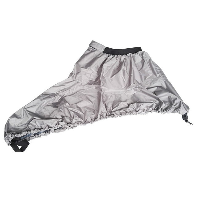 Universal Adjustable Kayak Canoe Boat Cockpit Spray Universal Kayak Skirt Deck Cover S Gray