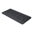 thumbnail image 2 of Logitech Signature K650 Comfort Full-Size Wireless Keyboard with Wrist Rest, Graphite - Keyboard - wireless - Bluetooth LE - graphite, 2 of 14