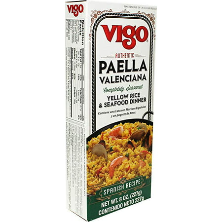 Vigo Paella Valenciana Spanish Recipe 8 oz Serves