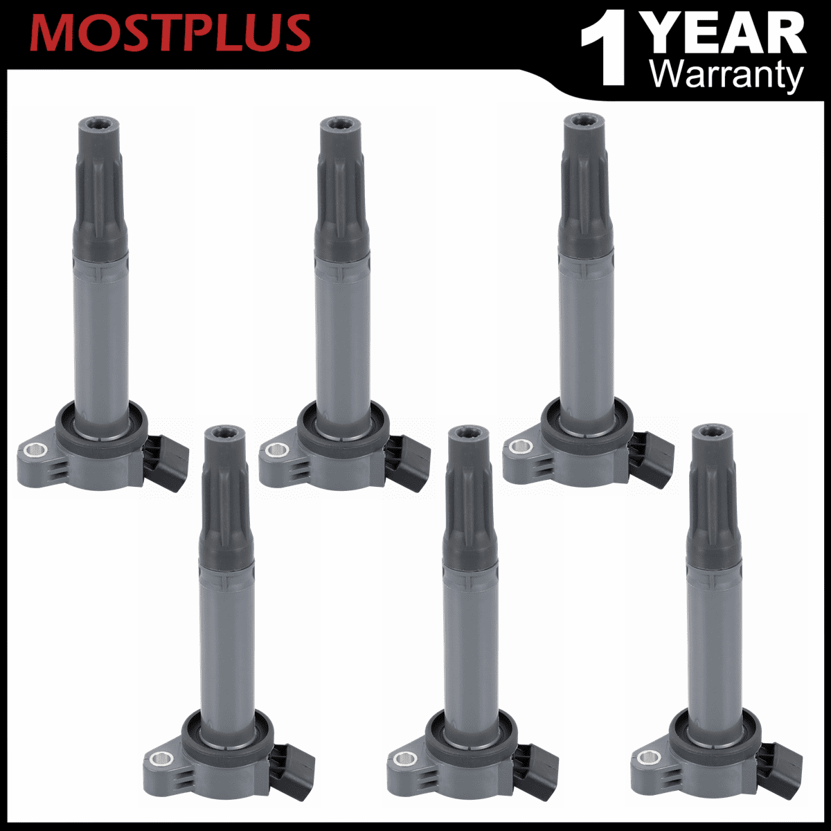6PCS Ignition Coils For Toyota Camry Venza Sienna Lexus ES350 IS350 3