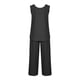 thumbnail image 5 of Conjunto de pantalones y tops de camisa sin mangas con cuello redondo liso para mujer Wmkox8yi  bvn3731, 5 of 8