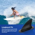 thumbnail image 4 of ELAYARD Surfboard Sup Fin Nylon Longboard Fin Black 1Set for, 4 of 8