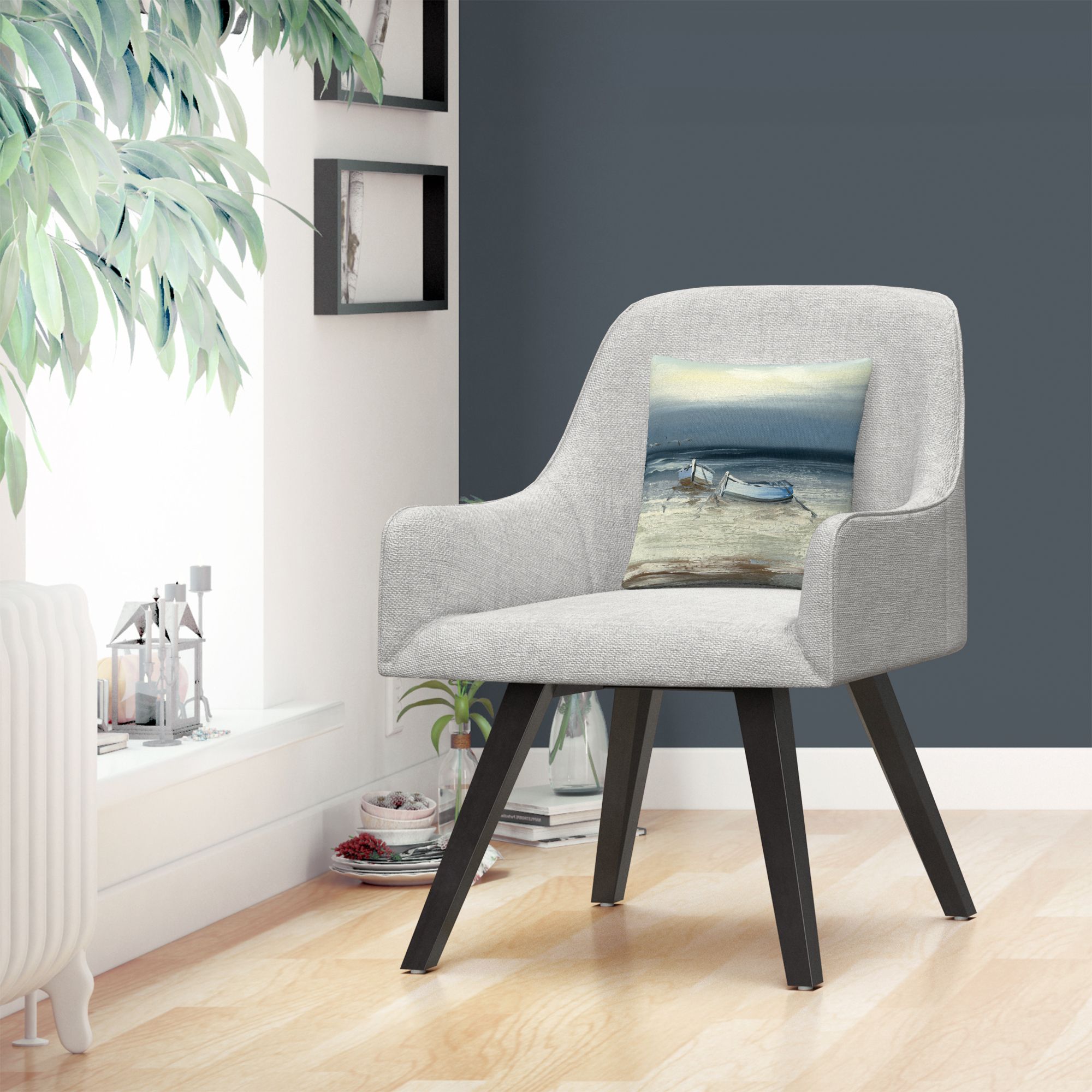 Rio 'Low Tide' 16 X 16 Decorative Throw Pillow