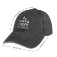 thumbnail image 2 of Lawn And Order Charcoal Hat Adjustable Funny Fashion Unisex Baseball Cap for Men Women, 2 of 7