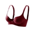 thumbnail image 2 of Bixock Balconette Bras for Women,Women's Bras Solid Color Thin Wireless Push up Breathable Seamless Everyday Bras, 2 of 6