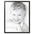 thumbnail image 2 of ArtToFrames 30" x 38" Black Velvet with Gold - 1.25 Picture Frame, 30x38 inch Black MDF Poster Frame (WOM-4690),  Pack, 2 of 7