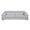Light Gray, variant on Black Leather - Chrome Legs for Style - Kitchen Dining Nook - Casual Dining