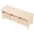 thumbnail image 5 of LEORX Dollhouse Furniture Beige Wood 1Set 5.9X2.2X1.9In, 5 of 8