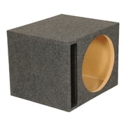 QPower 15 Inch Heavy-Duty Single Vented Vehicle Subwoofer Enclosure