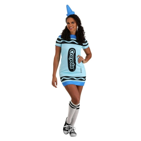 Women's Cerulean Crayola Crayon Costume
