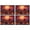 Haloween Scary Night, variant on Halloween Spooky Trick Lantern Pumpkin Linen Place Mats Set Of 4 12x18 Inch Halloween Table Mat Heat-Resistant Washable Durable Place Mat for Party Kitchen Dining Home Decoration