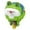 Green, variant on Children's Self Balancing Unicycle Car Walking Steel Wire Tumbler Toy New Unique Sensory Integration Training Car Shaped Sports Car