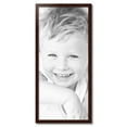 thumbnail image 2 of ArtToFrames 17" x 38" Walnut Picture Frame, 17x38 inch Brown Wood Poster Frame (WOM-4106), 2 of 8