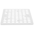 thumbnail image 1 of AURARMLET Storage Shelf Rack with Pegboard 1 Set White Plastic for Kitchen Bathroom Bedroom 11.8x8.3in, 1 of 8